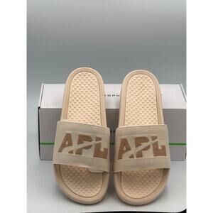 $130 APL Big Logo TechLoom Slide Warm Silk Size 11M